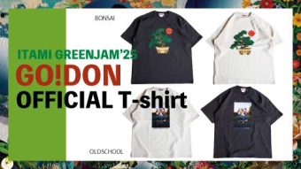 ITAMI GREENJAM’25オフィシャルGO!DONコラボTシャツ
